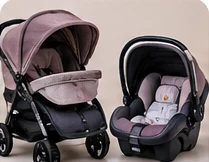 Carrinhos e bebê conforto